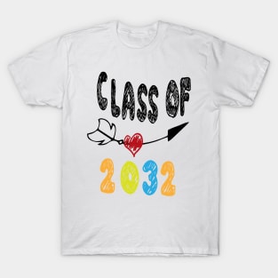 Class Of 2032 Shi, First Day Of School T-shirt, Pre-Kinder Shirt Teacher, Pre-K Teen Shirts T-Shirt